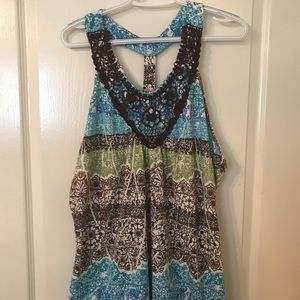 Cute multi colored tank